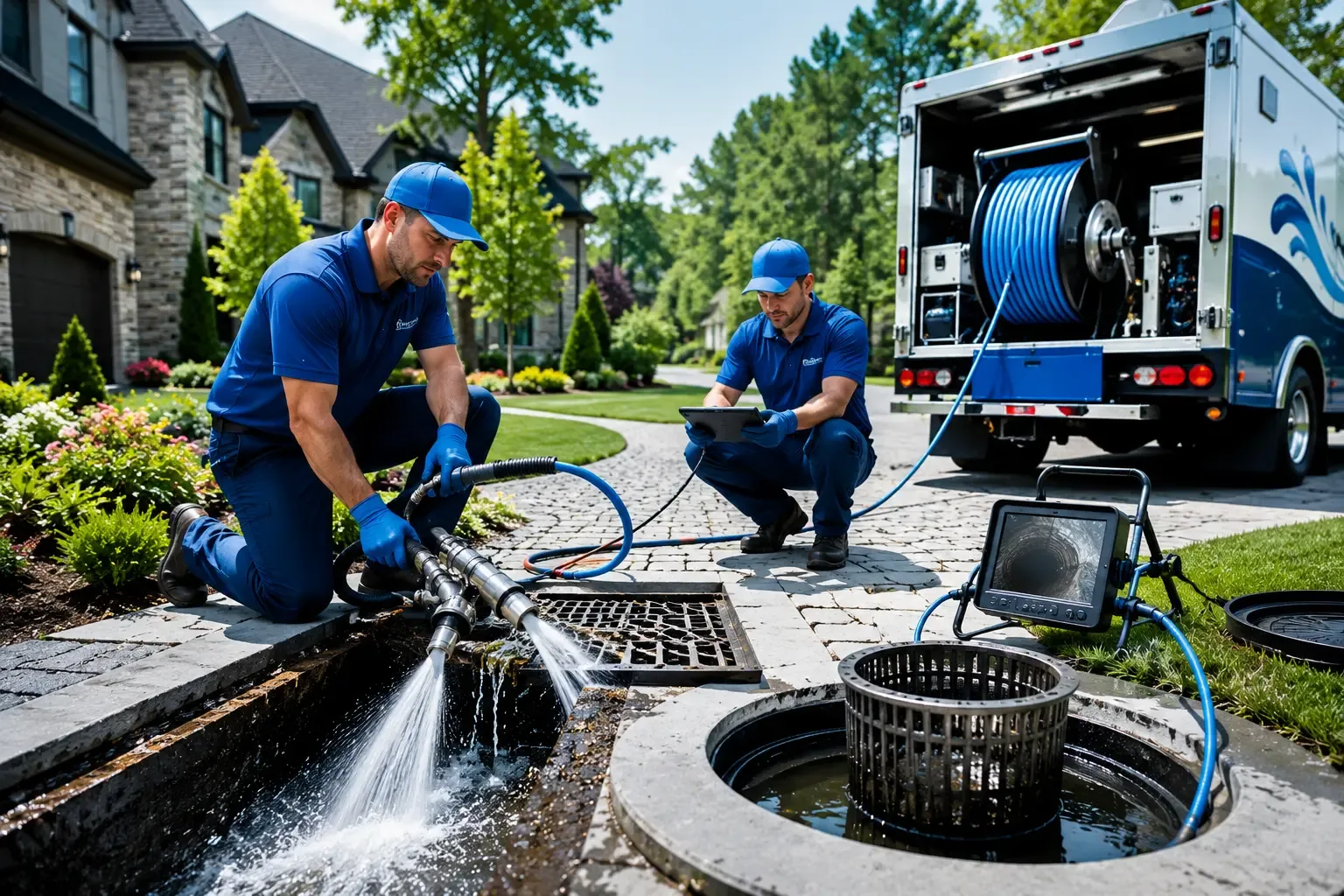 Local outdoor drain cleaning professionals in Reinholds, PA